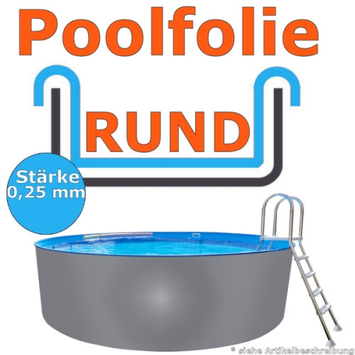 Poolfolie 3,00 x 0,90 m x 0,25 mm Schwimmbadfolie 300 x 90 Pool Innenfolie