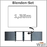 Germany-Pools Wall Blende B Tiefe 1,35 m Edition Alpha Weiß