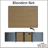 Germany-Pools Wall Blende C Tiefe 1,20 m Edition Wood