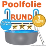 Poolfolie 3,50 x 0,90 m x 0,6 mm Schwimmbadfolie 350 x 90 Pool Innenfolie