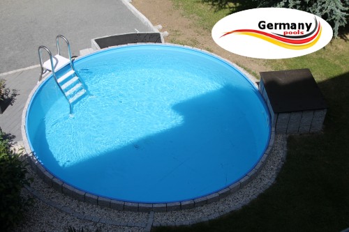 Ersatzauskleidung für Pool 3,50 m x 1,20 mm ! 0,5 mm Poolfolie Schwimmbadfolie